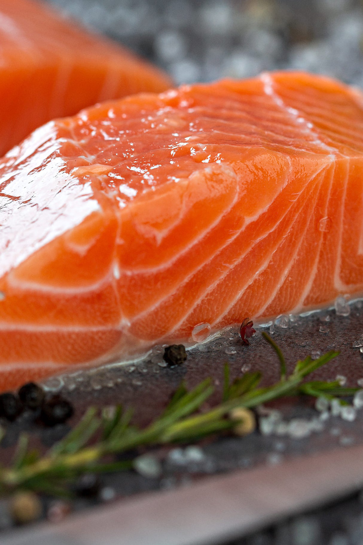 Filés de Salmão Porcionado do Chile - 1kg