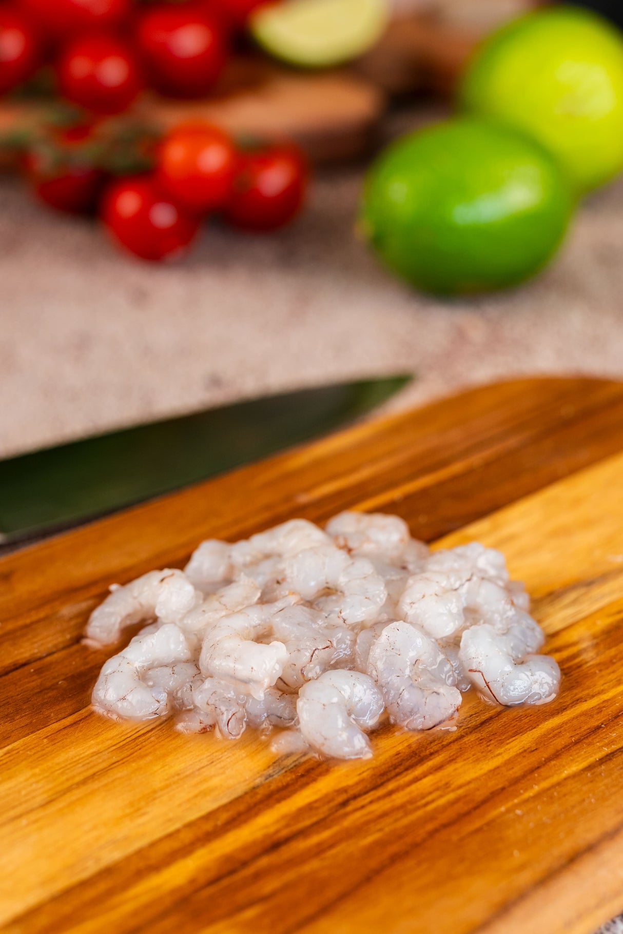 Camarão 7 Barbas Limpo - 1KG