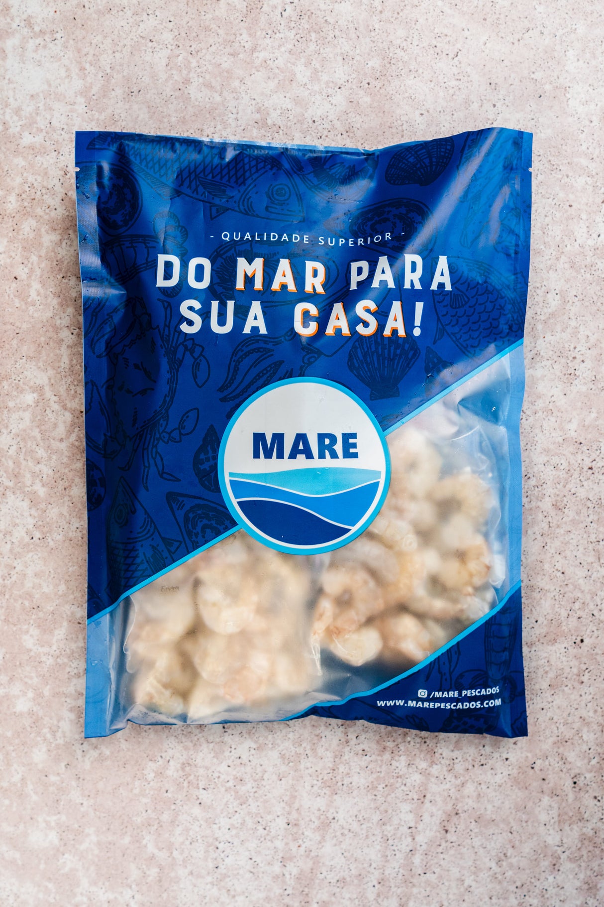 Camarão Cinza Descascado S/Cabeça - 1KG