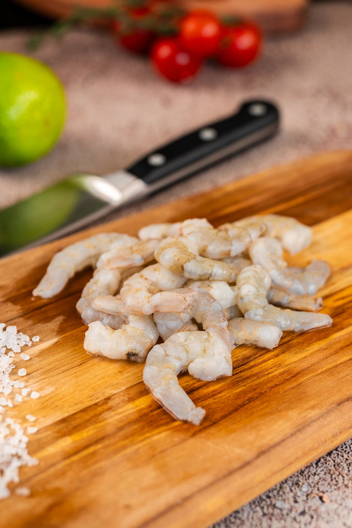 Camarão Cinza Descascado S/Cabeça - 1KG