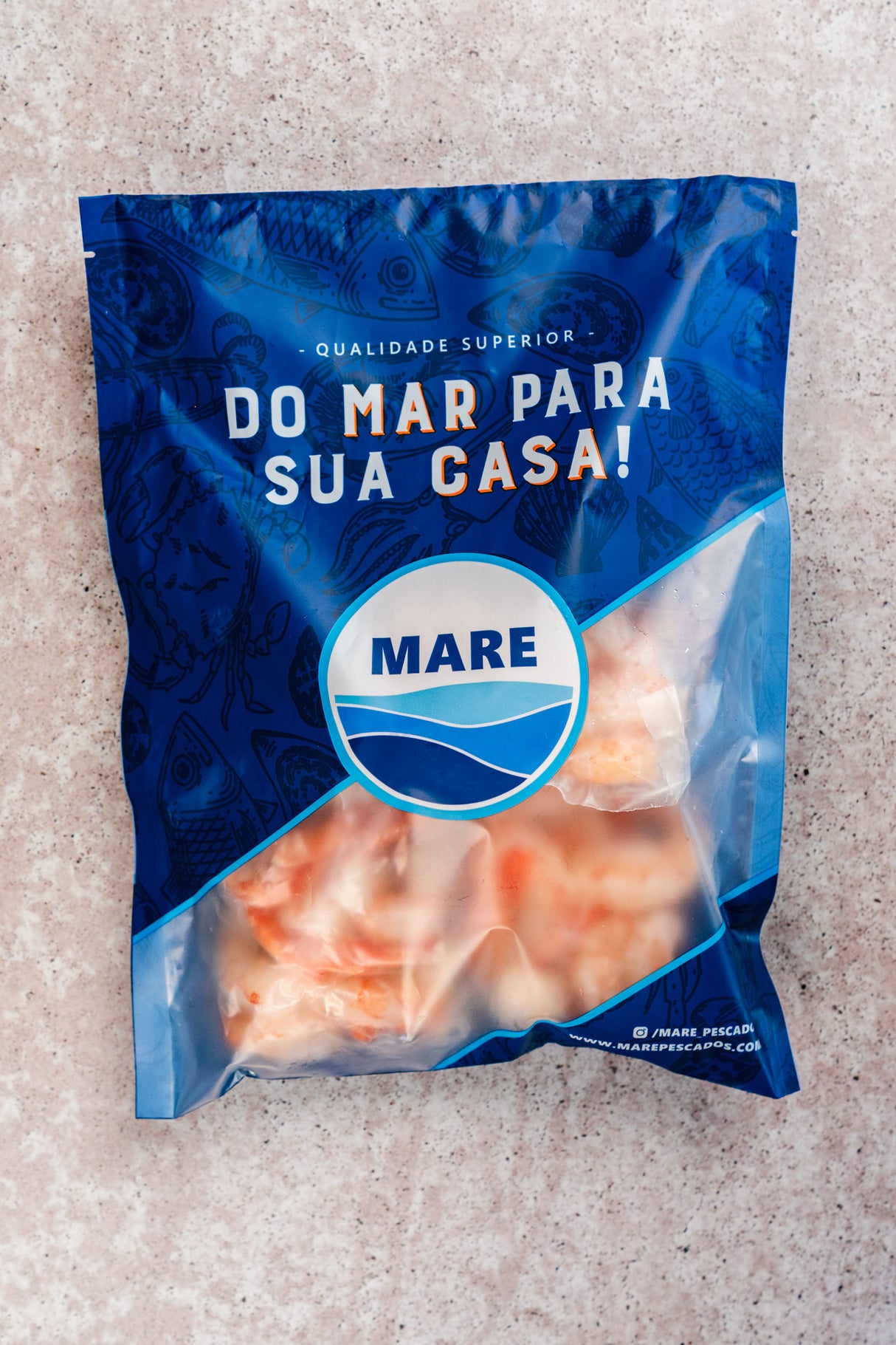 Camarão Rosa Descascado e S/Cabeça - 1KG
