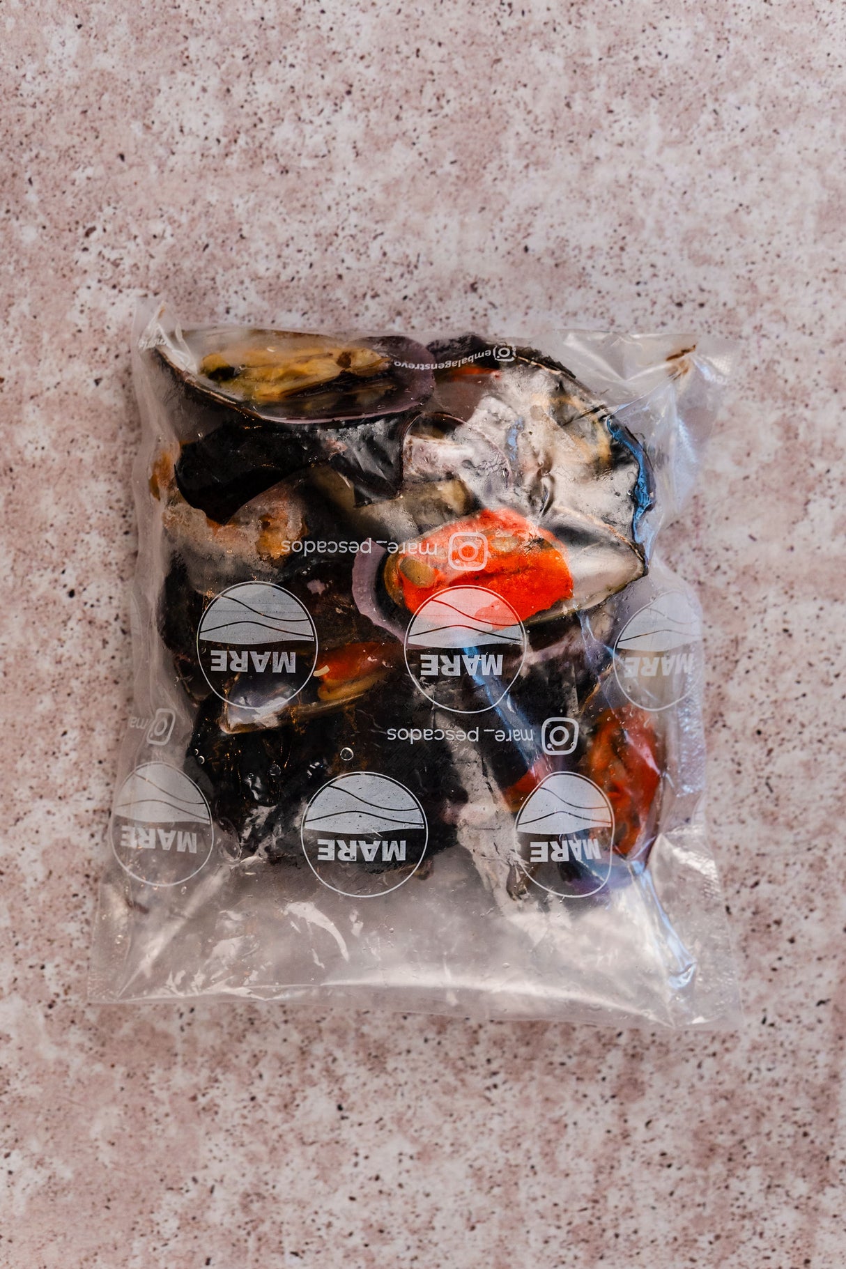 Mariscos com Concha 100% Naturais - 1kg